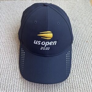 US Open 2022 Hat Cap Strapback One Size Blue Adjustable Logo Tennis Quake City C